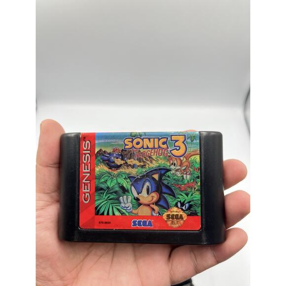 Sonic the Hedgehog 3 CIB W/ Manual - Sega Genesis - Picture 12 of 13